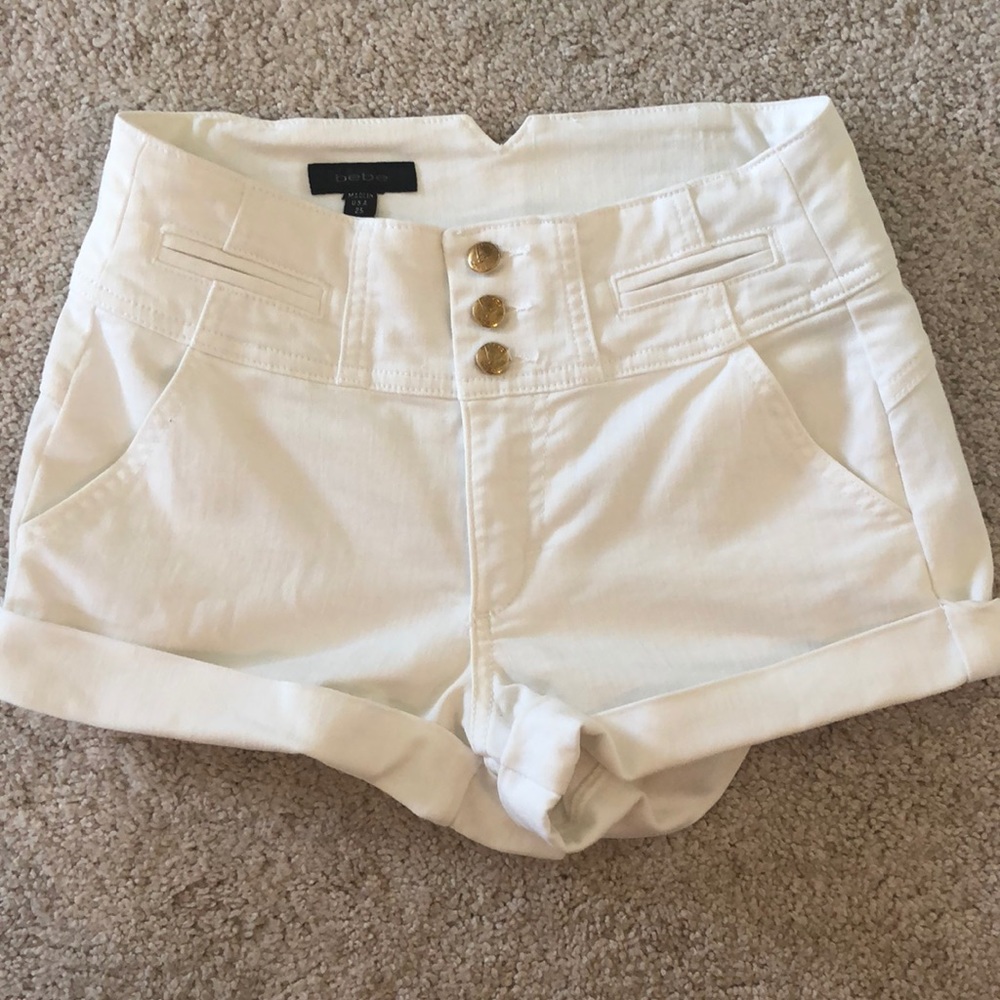 Bebe high waist shorts